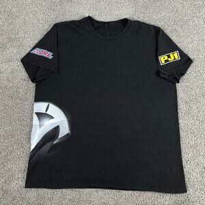 Drag Racing Shirt Mens 2XL Black PJ1 ADRL Short Sleeve American Casual